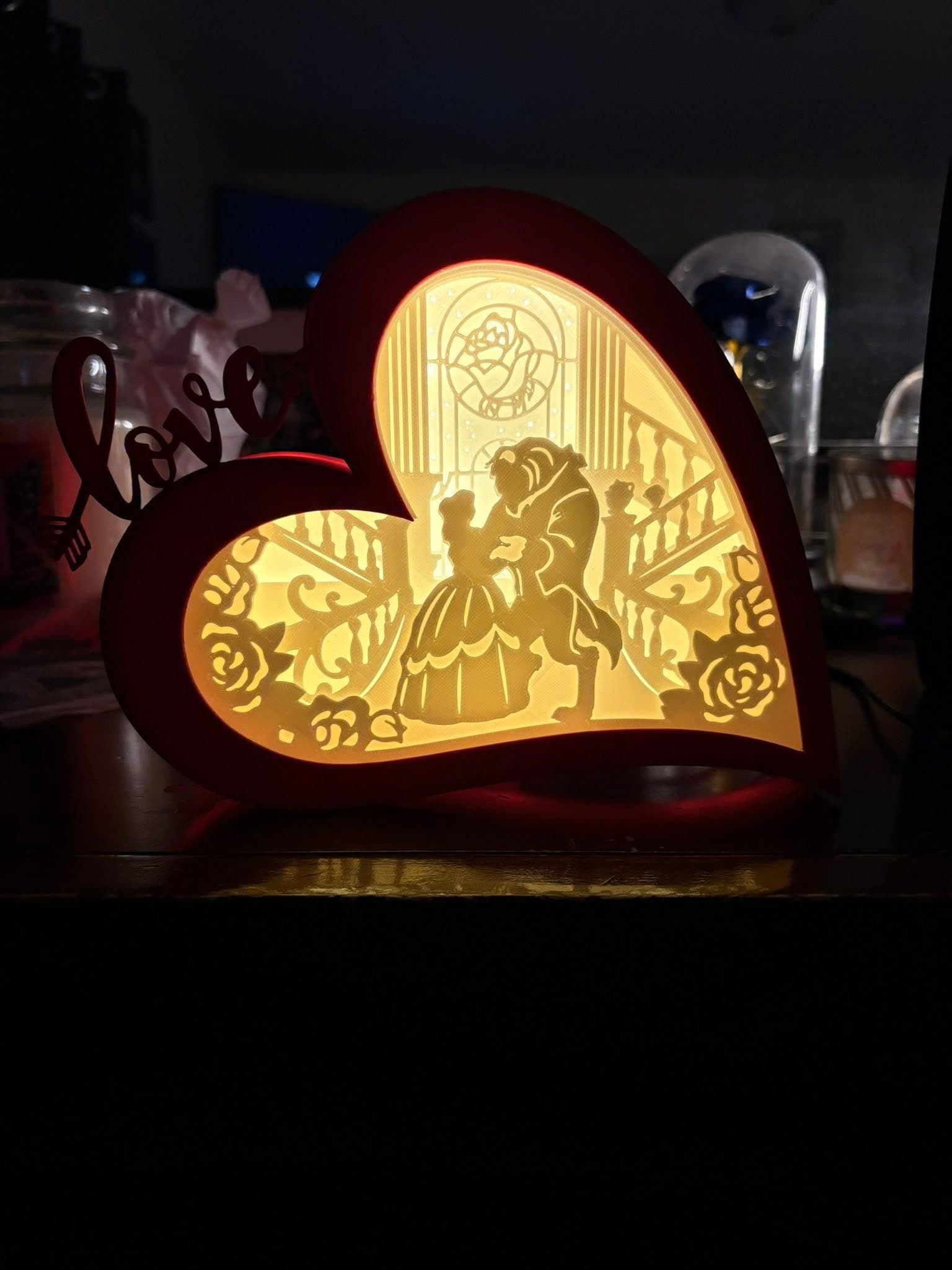 Heart Silhouette Light